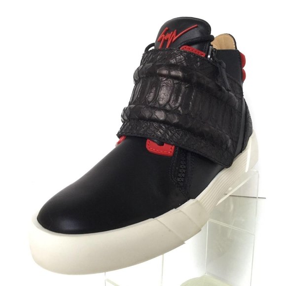 NEW GIUSEPPE ZANOTTI Crocodile High Top Sneakers main image 3